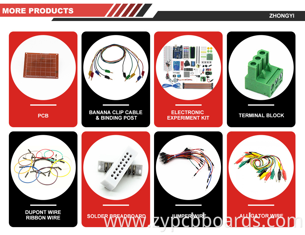 830 points solderless breadboard+solderless breadboard jumper wire cable kit